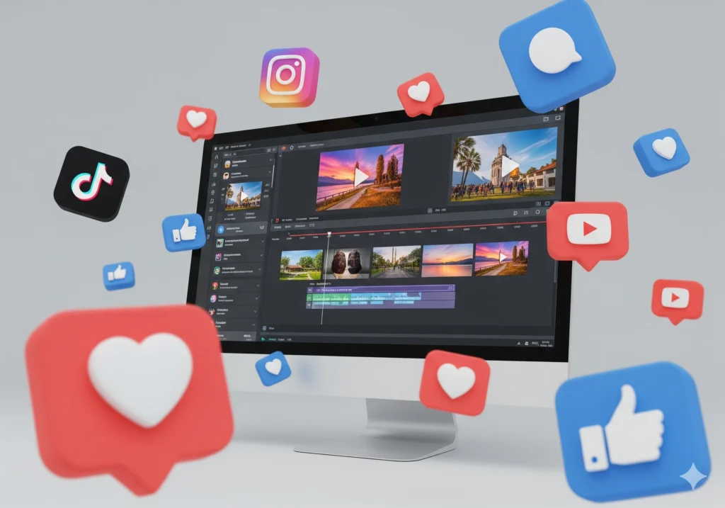Social Media Video Editing Services in Abu Dhabi for Creative, Trendy, and Engaging Visual Content.